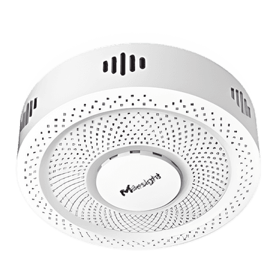 Detector de Vapeo y Humo GS601 LoRaWAN® / Sensores Múltiples (Vape, Humo, TVOC, PM1.0/2.5/10, Temperatura, Humedad) / Alarma LED y Buzzer 70dB / NFC para Configuración / IP30 / Compatible con Plataforma Milesight
