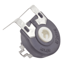 Potenciómetro de Carbón, 2.5 k Ohm, 0.25 Watt, 15 mm, Ajuste Vertical.