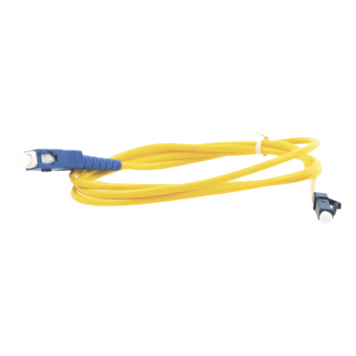 Jumper de Fibra Óptica Monomodo LC/UPC-SC/UPC Simplex de 1 Metro (3.28 Pies)