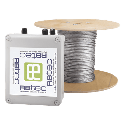 Kit de Cable Sensor Para Cercas Ciclónicas IRONCLAD / 75 METROS / 1 ZONA / Sin Falsas Alarmas por Viento / TODO Incluido