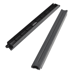 Tapa Ciega Para Rack Estándar de 19in, 1UR, Sin Herramientas para su Instalación, Color Negro, 10 Piezas