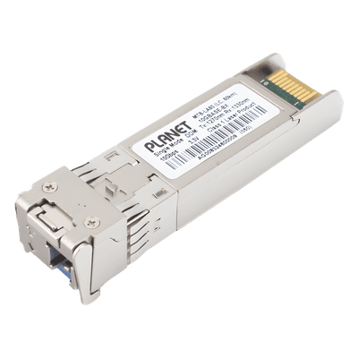 Transceptor WDM mini-Gbic SFP+ 10G LC TX:1270nm RX:1330nm para fibra Mono Modo 60 Km, , Requiere MTB-LB60