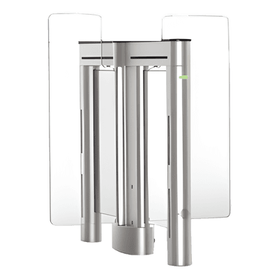 Torniquete Óptico Doble Serie Supervisor 5000 con hojas de cristal de 46