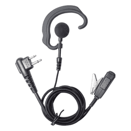Micrófono Audífono de Solapa Estilo Gancho / CABLE FIBRA TRENZADA KEVLAR ULTRA RESISTENTE Pararadios GP300/SP50/P1225/PRO3150/EP450/EP350/MAG ONE/RDU2020/XV2600 y TC-500/518/600/610/620/700/1600/700EX