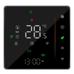 Termostato con tecnología inalámbrica ZigBee 4PIPE V Fancoil / 110 - 120VCA