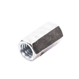 Cople hexagonal roscado cuerda máquina galvanizado d 9.5 mm (3/8")