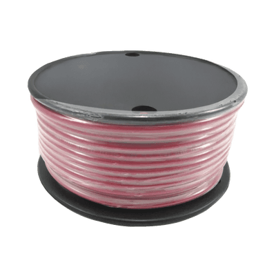 Rollo de cable grado marino calibre 16 en color rojo de 100 pies (30.48 m).