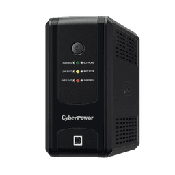 UPS de 750 VA/375 W, Topología Línea Interactiva, Entrada 120 Vca NEMA 5-15P, y 8 Salidas NEMA 5-15R, Puerto USB, Con Regulador de Voltaje (AVR)