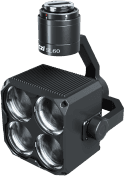 Estrobo Multi-color compatible con Drones DJI M350/M400, 90W Máximo, Luz Estroboscópica Multi-color, 4 Colores RGBY