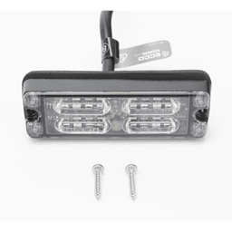 Luz Perimetral, 12 LED Ultra Brillantes, Color Rojo / Azul