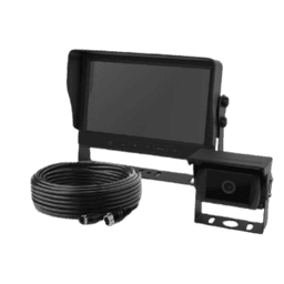 Sistema Profesional de Cámara de Reversa y Monitor para Vehículos de Trabajo y Montacargas con inteligencia IA para la detección de peatones
