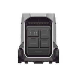 Estación de Energía Portátil DELTA PRO3 / 4096Wh Litio LFP / 5 AC 4000W (8000W Pico) / 2 USB-C 100W / Capacidad para Aumentar Respaldo / Cargador de Coche 10A a 12.6V / Conectividad WiFi y Bluetooth (App) / Carga Solar 2600W Max. (2 P