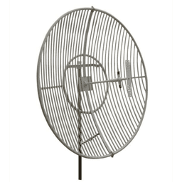 Antena Parabólica de Rejilla | 824-894 MHz | 21 dBi de Ganancia | Cubre muy bien la Banda 5 (850 MHz) Celular. Antena Donadora que se utiliza para los amplificadores de señal celular para cubrir comunidades alejadas.