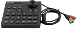 Mini Teclado controlador PTZ con pantalla LCD y joystick altamente resistente