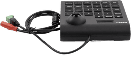 Mini Teclado controlador PTZ con pantalla LCD y joystick altamente resistente