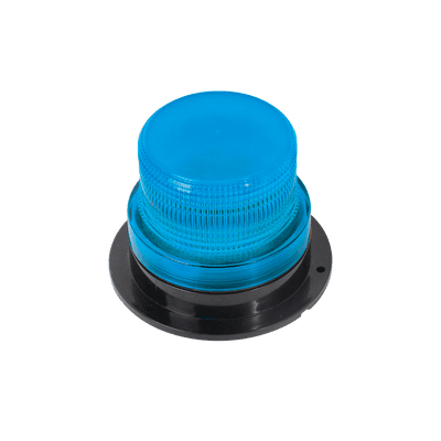 Burbuja brillante de Larga Vida Útil, con 8 LEDs, Color Azul, Domo Azul, 12Vcd
