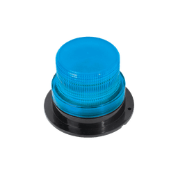 Burbuja brillante de Larga Vida Útil, con 8 LEDs, Color Azul, Domo Azul, 12Vcd