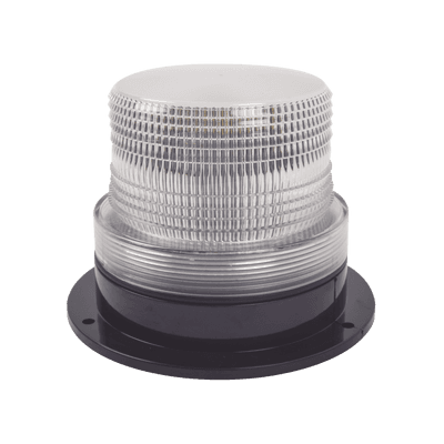 Burbuja brillante de Larga Vida Útil, con 8 LEDs, Color Claro, Domo Claro. 12Vcd