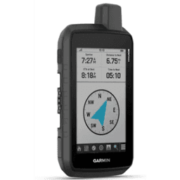 Dispositivo de Navegación Exterior / Pantalla Táctil WVGA 5" / Vidrio Químicamente Reforzado / Resistencia al Agua IPX7 / MIL-STD-810 / Batería Ion Litio Hasta 24 horas / Sensores GPS-GLONASS-Galileo / Interfaz USB-C / Map