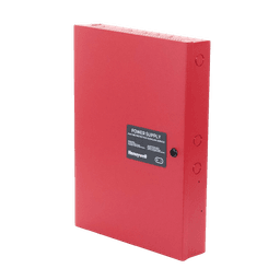 Fuente de Alimentación Remota / 10 Amperes / 3 Entradas / 7 Salidas NAC o Auxiliar de 24 Vcc / Compatible con paneles Notifier, Farenhyt, Silent Knight y Fire-Lite / Gabinete Rojo