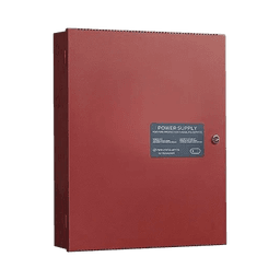 Fuente de Alimentación Remota / 6 Amperes / 2 Entradas / 5 Salidas NAC o Auxiliar de 24 Vcc / Compatible con paneles Notifier, Farenhyt, Silent Knight y Fire-Lite / Gabinete Rojo