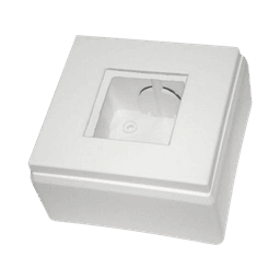 Caja de Superficie para Modulos de Ibernex, Incluye Marco Embellecedor NX9003