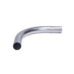 Curva/Codo de 90° 3/4" (19mm) pared delgada galvanizado etiqueta verde