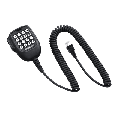 Micrófono con DTMF. Compatible con radios móviles Serie NX-1000/3000/5000, TK-7302/8302/7360/8360