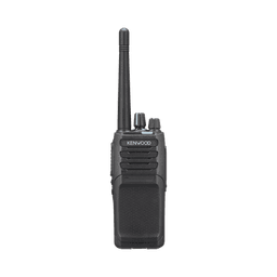 Radio portátil VHF  136-174 MHz, Digital NXDN-Analógico, 5 Watts, 64 Canales, Roaming, Encriptación, GPS*, Inc. antena, batería, cargador y clip
