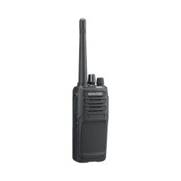 Radio portátil UHF 400-470 MHz, Analógico, 5 Watts, 64 Canales, GPS*, IP55, MIL-STD-810, Inc. antena, batería, cargador y clip