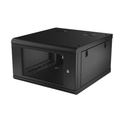 Gabinete de Pared con Puerta Perforada, 635mm de Profundidad, 6U Rack de 19&#039;&#039;, Acero Reforzado