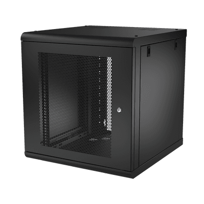Gabinete de Pared 12U de 635 mm de Profundidad, Rack de 19&#039;&#039; en Acero Reforzado: Compacto y Resistente para Soluciones Profesionales