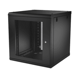 Gabinete de Pared 12U de 635 mm de Profundidad, Rack de 19&#039;&#039; en Acero Reforzado: Compacto y Resistente para Soluciones Profesionales