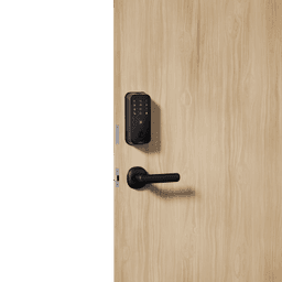 Cerradura Inteligente con Huella Digital LNDU HK01W / WiFi Integrado / Compatible Apple HomeKit / Teclado Táctil / 8 Baterías AA / Escaneo iPhone-Apple Watch-Fob / Bloqueo Manual y Automático / Exterior IP54
