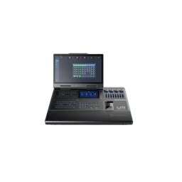 Controlador de Eventos Compacto U5 / Pantalla Táctil Principal 21.5" / Pantalla Inteligente 8" / 87 Botones LCD Programables / 4 Encoders y 8 Faders / Control MIDI y KVM / Diseño Plegable / Software PixelFlow / HDMI 2.0 / 12G-SDI /