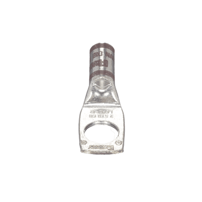 Zapata de compresión LCA2-12-Q, para cal. 2 Awg, Barreno para tornillo prisionero de 1/2, 1 Pz