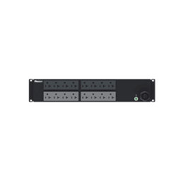 PDU Básico para Distribución de Energía, Enchufe de Entrada NEMA L5-30P, Con 16 Contactos NEMA 5-20R, Instalación Horizontal de 19in, 2 UR, 30 Amp, 120 Vca