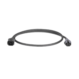 Cable de Alimentación Eléctrica Con Bloqueo Doble de Seguridad, de IEC C14 a IEC C13, 4 ft. de Largo, Color Negro, Paquete de 10 Piezas