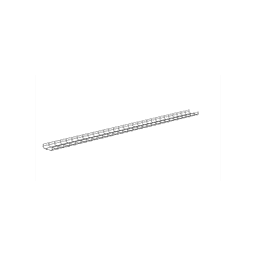 Charola Wire Basket de 8 in (203 mm) de Ancho, 2 in (50 mm) de Alto, 3 m de Largo, Hasta 187 Cables Cat6, Color Negro