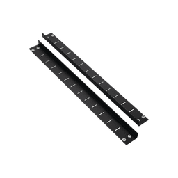 Kit de Rieles Posteriores para Gabinetes PanZone de Panduit, de 26 UR, Color Negro