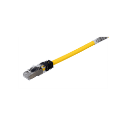 Patch Cord Cat6A, Blindado S/FTP, CM/LS0H, 2 m., Color Amarillo