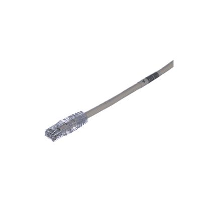Cable de Parcheo TX6, UTP Cat6, 24 AWG, CM, Color Blanco, 7.62 Metros (25 Pies)