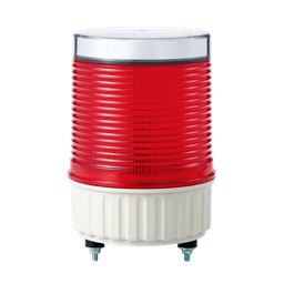 Luz LED destellante IP65, recargable solar en color Rojo