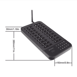 Sistema de notificación inalámbrico para restaurantes pequeños, camiones de comida y restaurantes de comida rapida