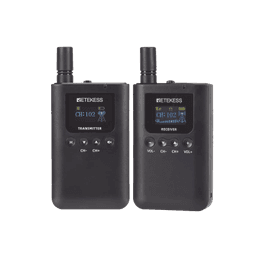 Kit para guía turístico de 1 transmisor y 10 receptores