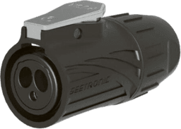 Conector de Alimentación | Núcleo de 3 capas | Carcasa de zinc | Protección RF | Contactos dorados | Alta resistencia | Carcasa PA66 | Resistencia a presión | 20A RMS | Protección IP65