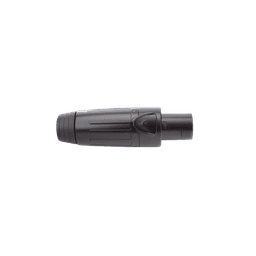 Conector Speakon | Hembra | 4 polos | carcasa negra | Cable AWG10 | 30A