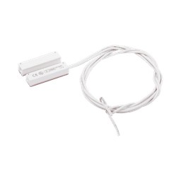 Contacto magnético para puertas y ventanas con cable de 45 cm color blanco / GAP: 13 mm