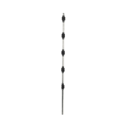 Poste de Paso para Cercas Eléctricas / Tubo de Acero Galvanizado / 5 Aisladores / Longitud 1.2 m (3.9 ft) / Diámetro 25 mm (1 in) / Peso 0.92 kg