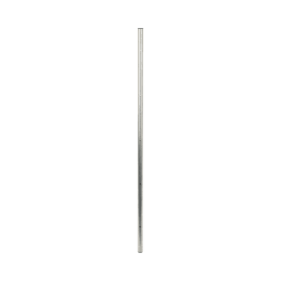 Poste de Esquina para Cerca Eléctrica / Acero Galvanizado en Caliente / 1 m (3.3 ft) / Diámetro 25 mm (1 in) / 5 Aisladores / 0.7 kg